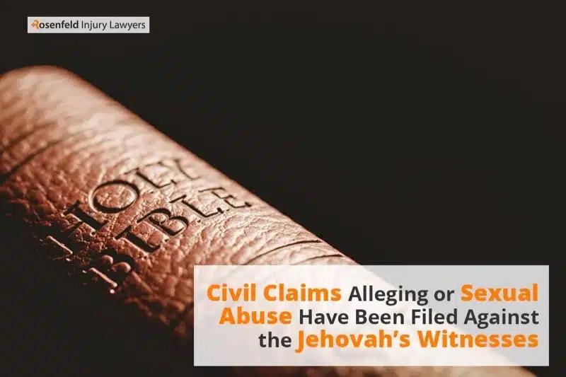 civil claims filed alleging sexual abuse