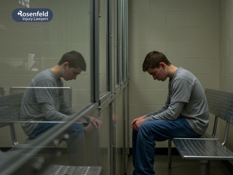 Lawyer supporting victims of sexual abuse at Polinsky Children’s Center
