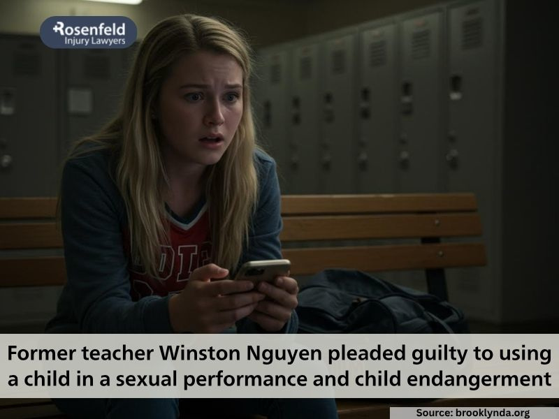 Winston Nguyen allegedly posed as a peer to engage in sexually inappropriate digital communications