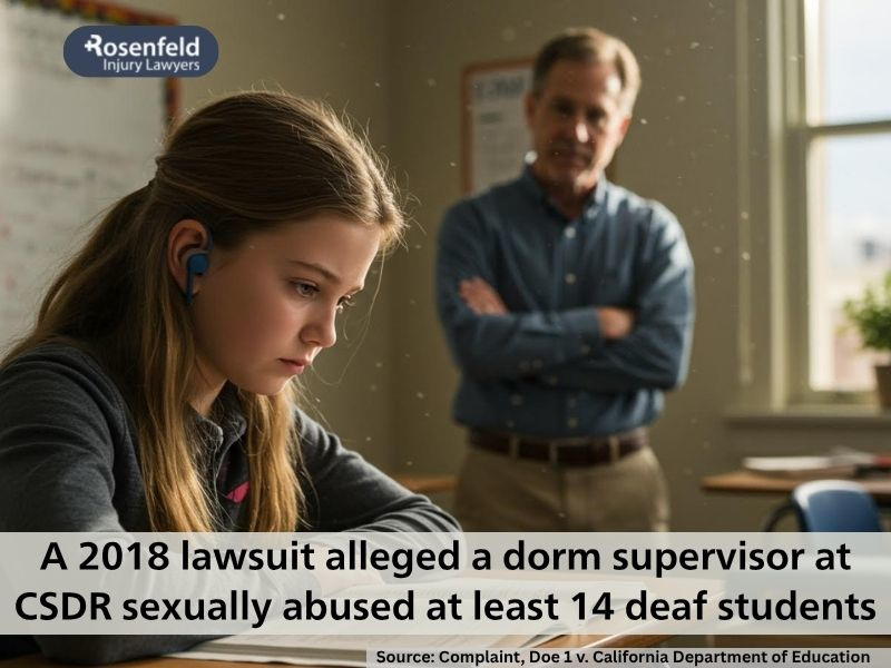 Allegations of staff taking photos during sexual abuse incidents at California School for the Deaf
