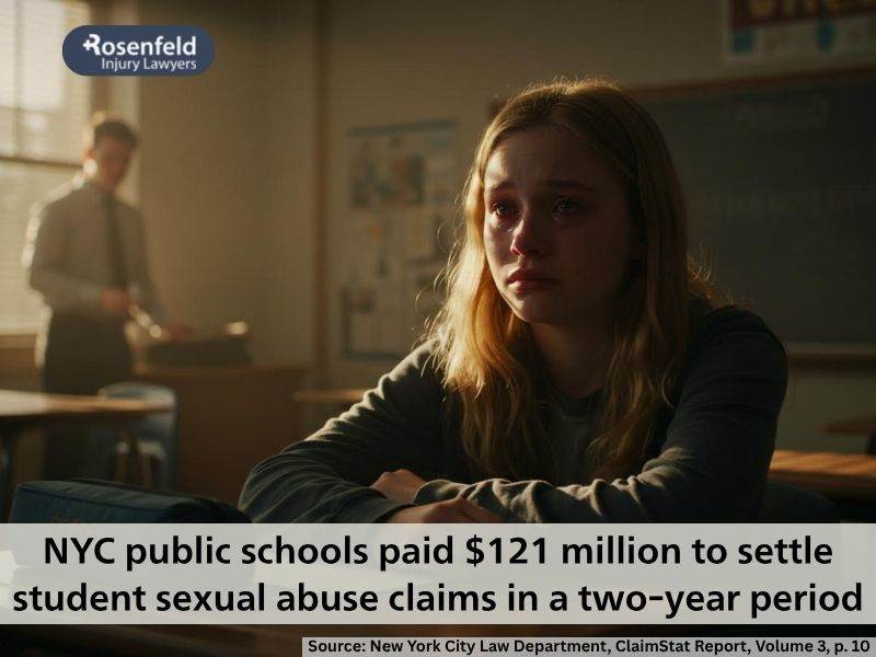 A number of female students have filed civil lawsuits against NY schools