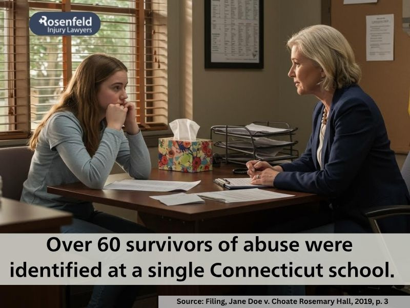 Legal assistance for sexual abuse victims filing civil claims against boarding schools