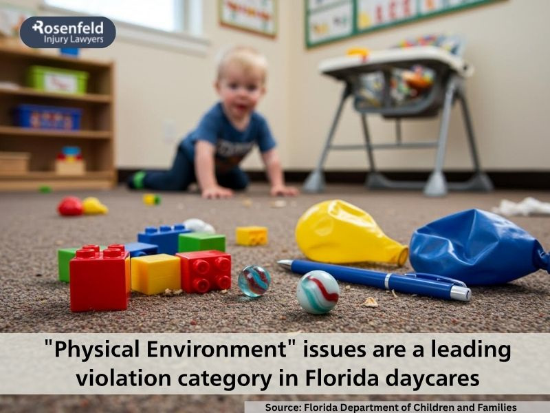 the most common violations in daycare facilities