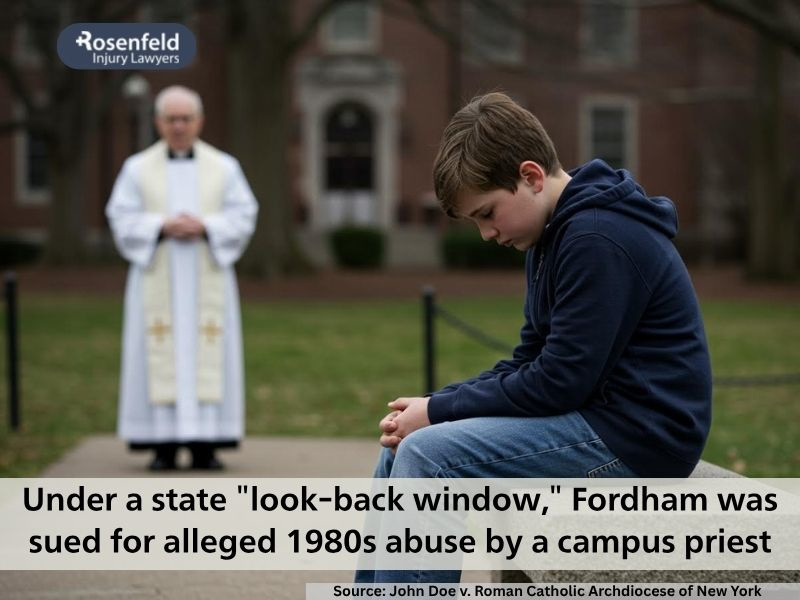 Sexual abuse allegations involving Fr. McCarthy and Fordham University