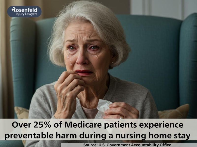 How many nursing home residents experience abuse?