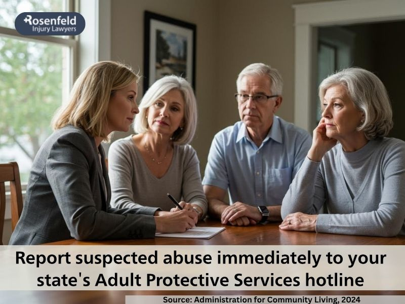 How to report elder abuse or neglect in a nursing home