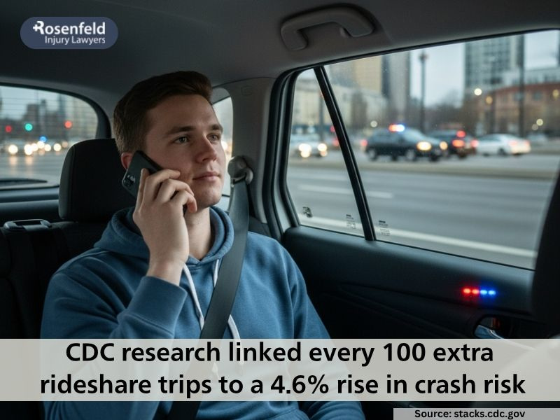 Statistics on rideshare accidents