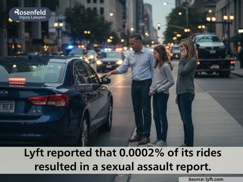 Statistics on accidents involving rideshare drivers