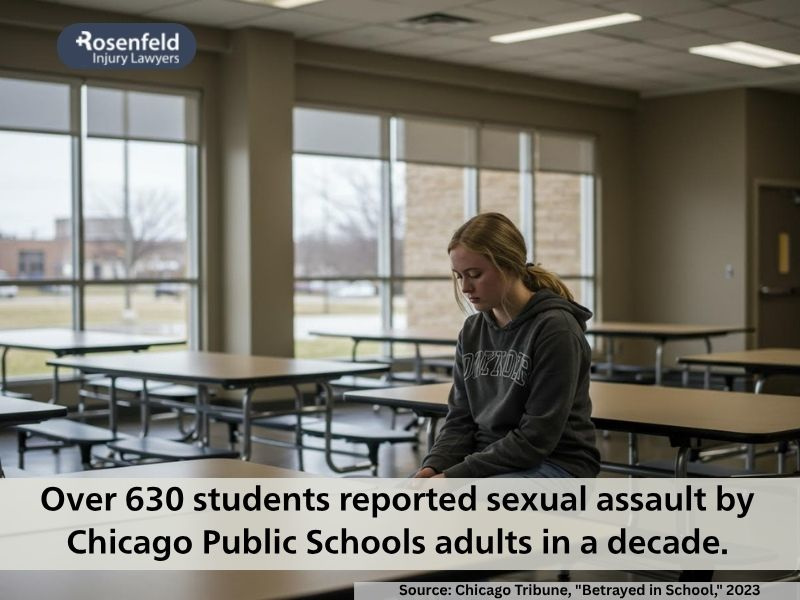 File a sexual assault lawsuit against a school in Chicago