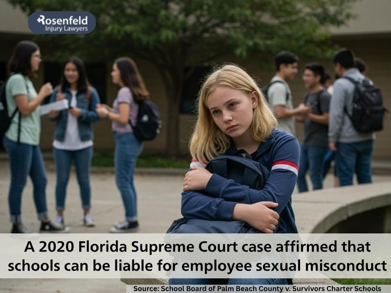Claims of sexual abuse occurring in schools in Florida
