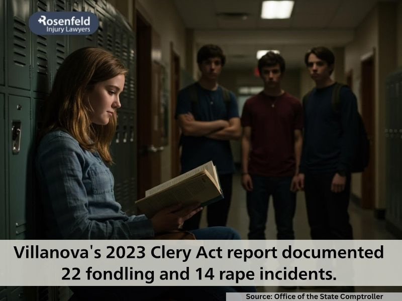 Villanova University sexual assault lawsuits