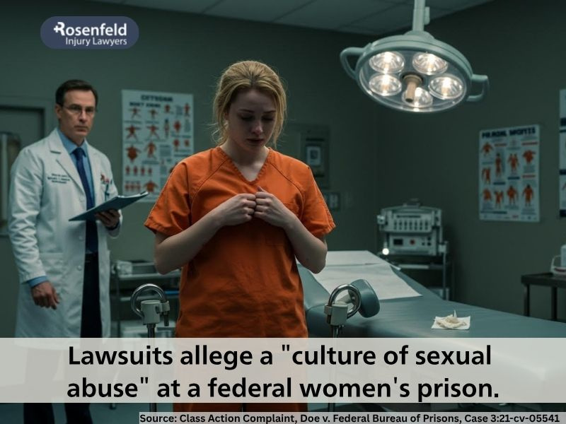 Female inmate assault lawsuits