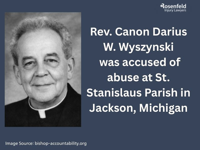 Sexual Abuse Allegations Against Rev. Canon Darius W. Wyszynski