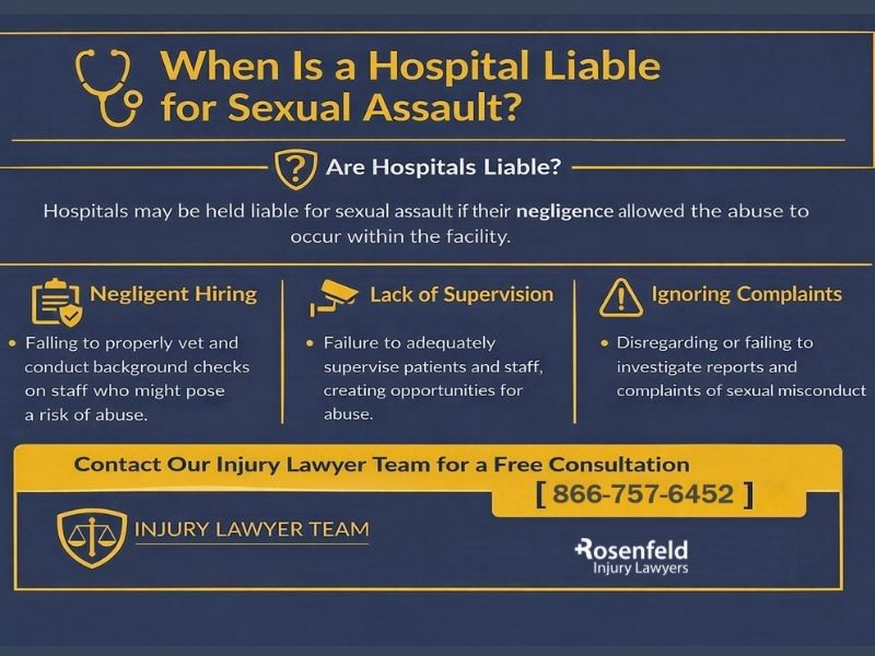 Hospital sexual assault liability