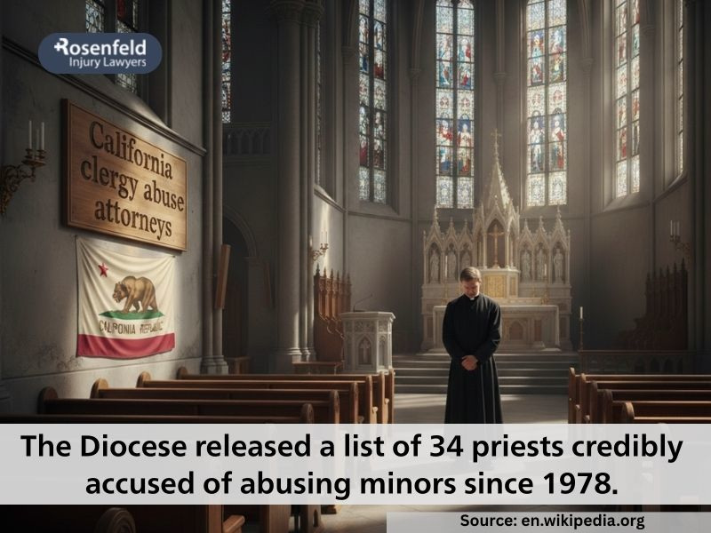 Former priests had been sexually abusing children in the Diocese of San Bernardino
