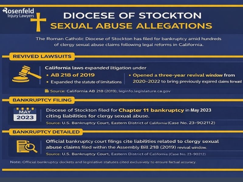 Victims come forward with allegations against clergy in the Diocese of Stockton, CA