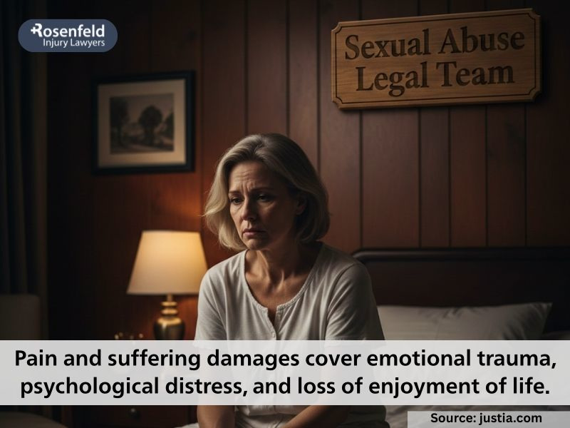 Pain and suffering in personal injury claims following sexual abuse