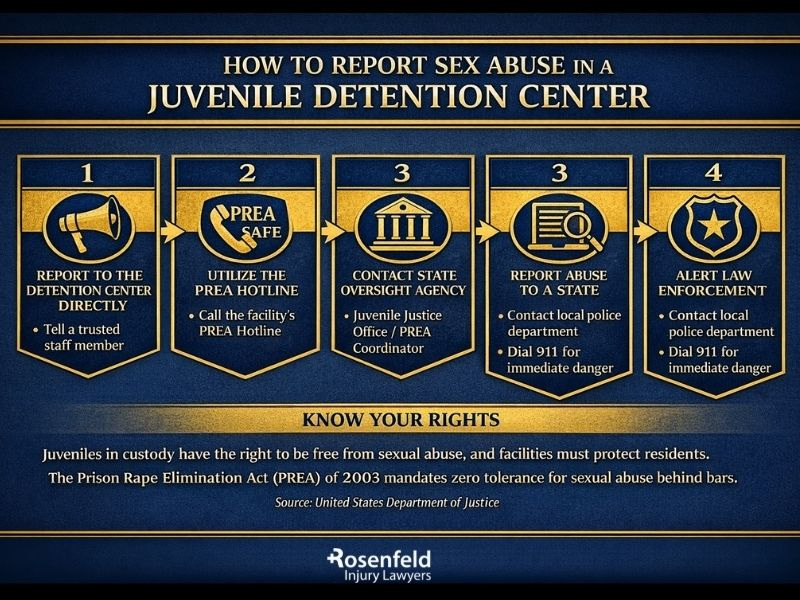 Youth detention center abuse reporting methods