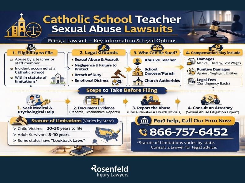 Sex abuse lawsuits against Catholic teachers