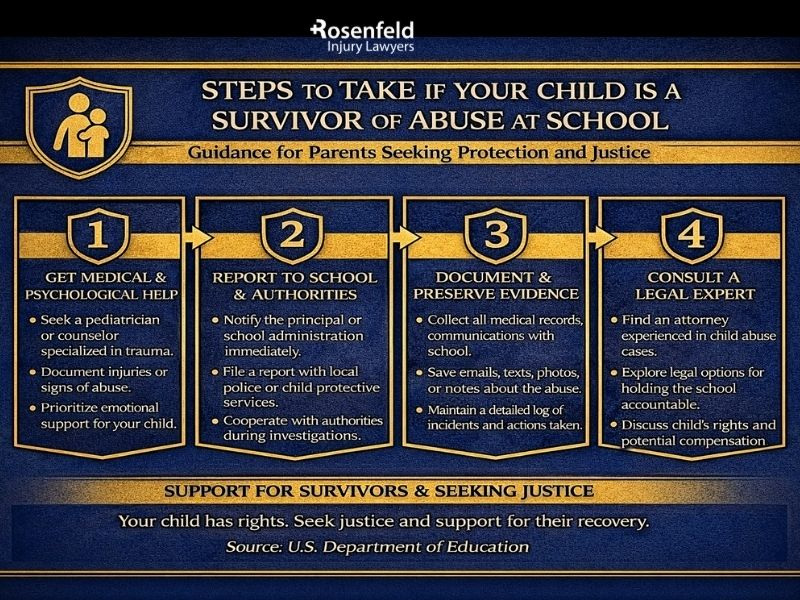 What to do if your child was abused at school