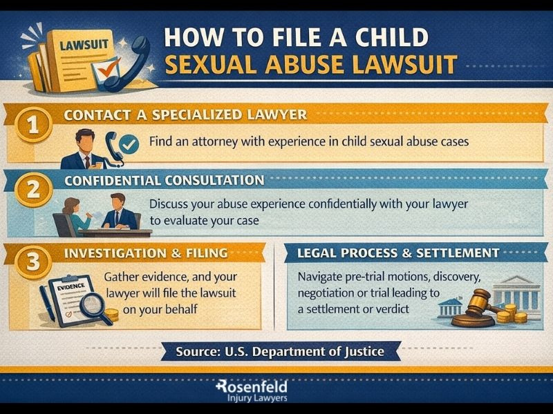 The claims process following childhood sex abuse