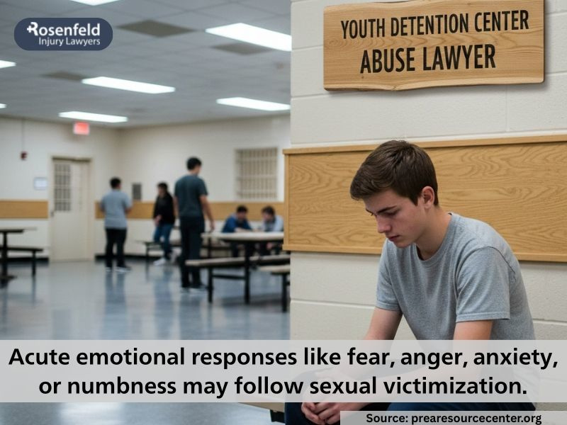 What are the signs of sex abuse in detention centers?