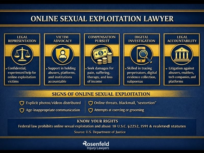Lawyer representing victims of digital exploitation