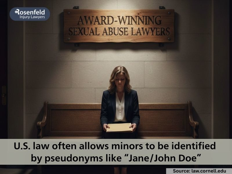 Remain private as a minor during lawsuits following sex abuse