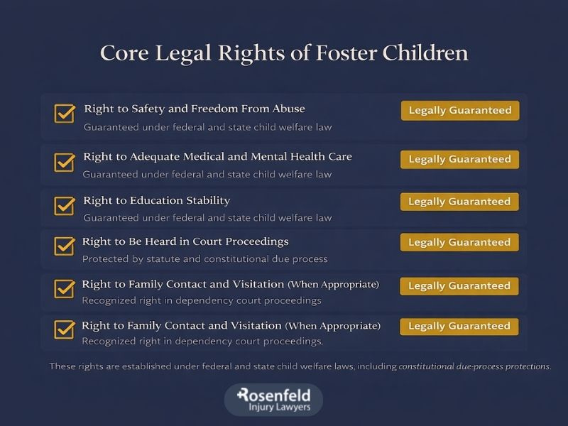 The legal responsibility of social workers, foster parents, and other family members
