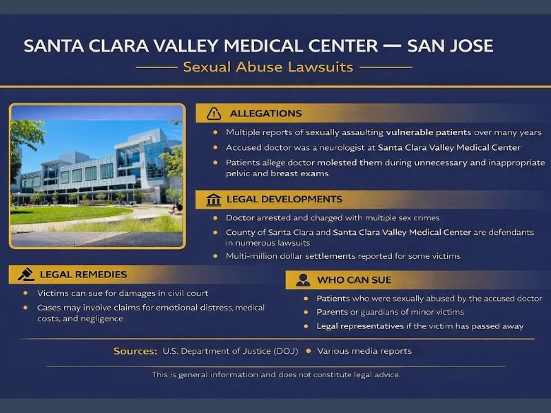 SCVMC Sexual Abuse Lawsuits 