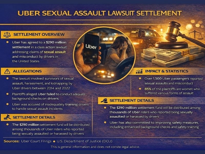 How an Uber sexual assault attorney can help you recover a settlement