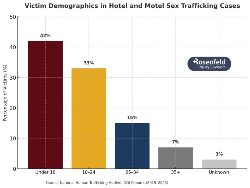 Cases of human trafficking at hotels and motels