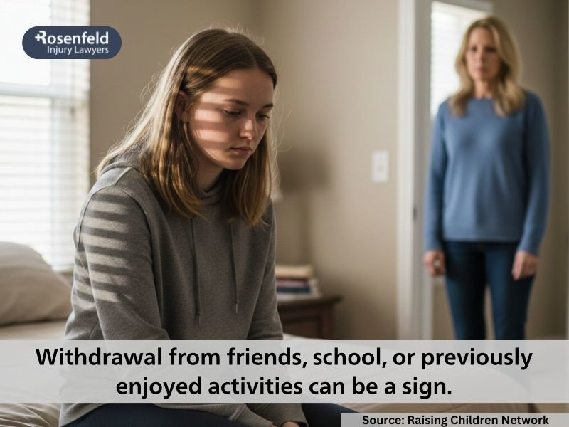 What are the most common signs someone's been sexually abused?