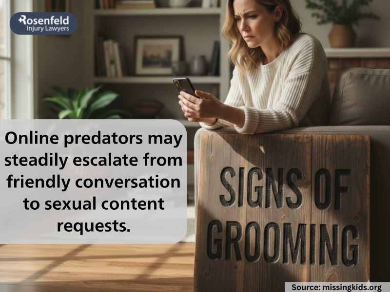 Signs to look for if you suspect grooming